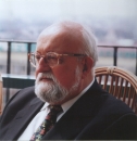 Krzysztof Penderecki, the terrace of the Academy of Music