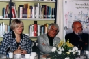 Krzysztof Penderecki, Helmuth Rilling, and Professor Teresa Malecka, Krzysztof Penderecki Festival, 1998, Kraków